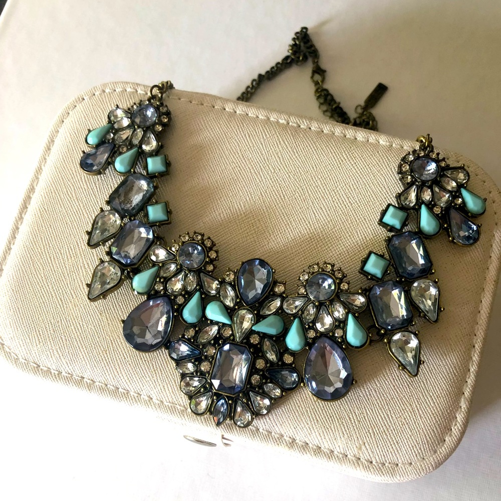 Baublebar Statement Bauble Crystal Necklace Blue